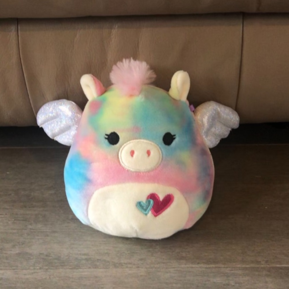 Squishmallows Valentine’s Day Paisley the Pegasus 5" Stuffed Plush